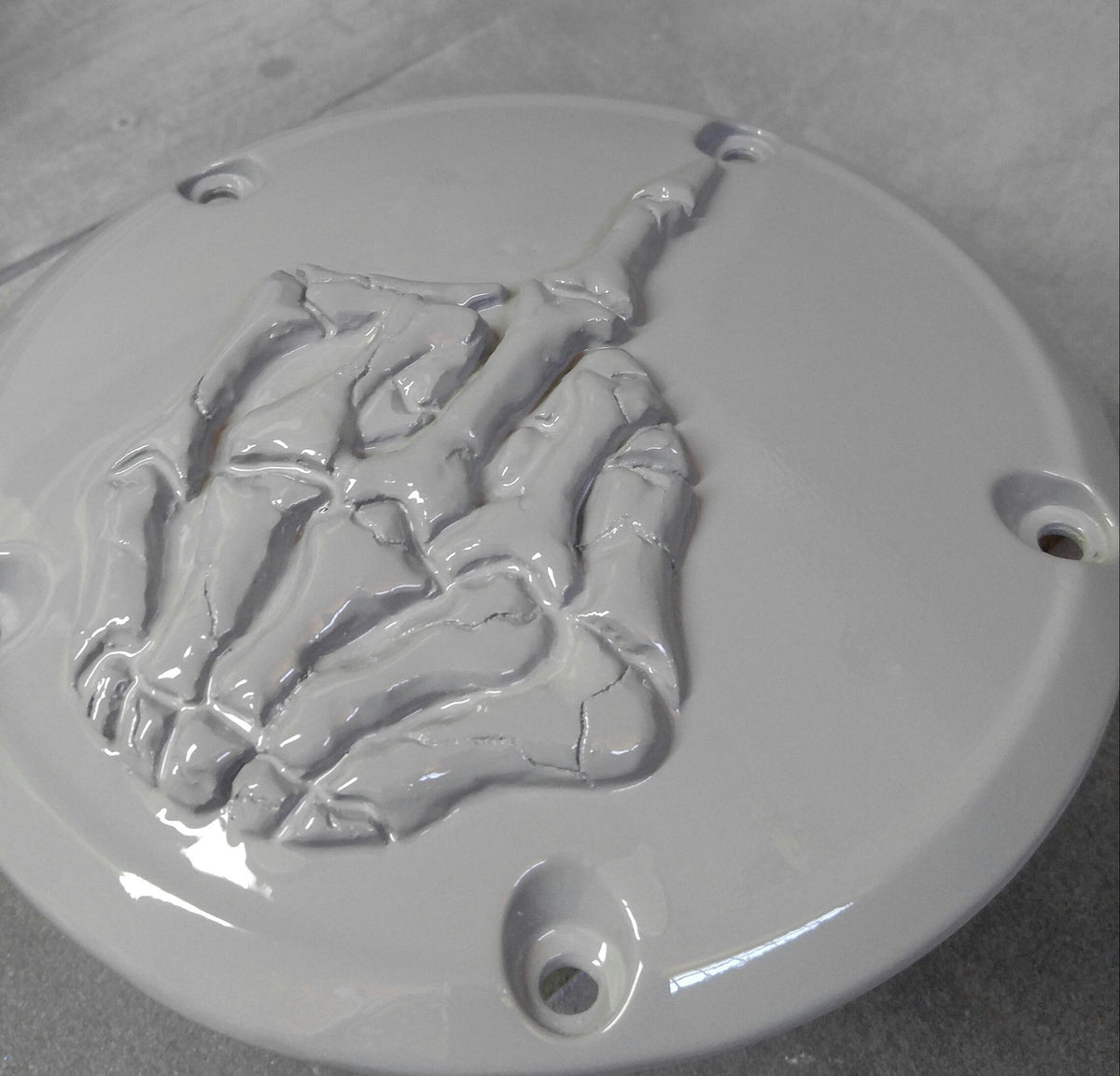 Middle Finger Harley Derby cover