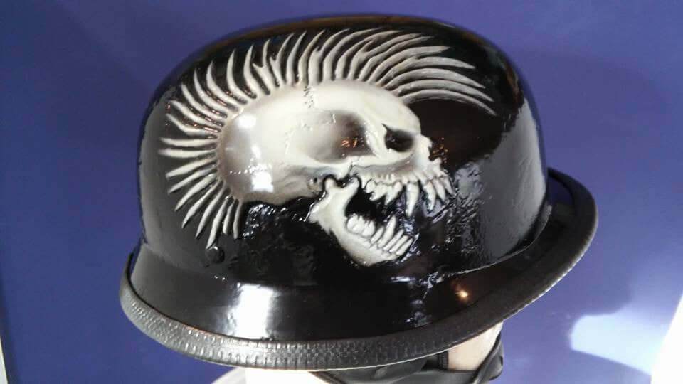 3D Exploited Skull Helmet