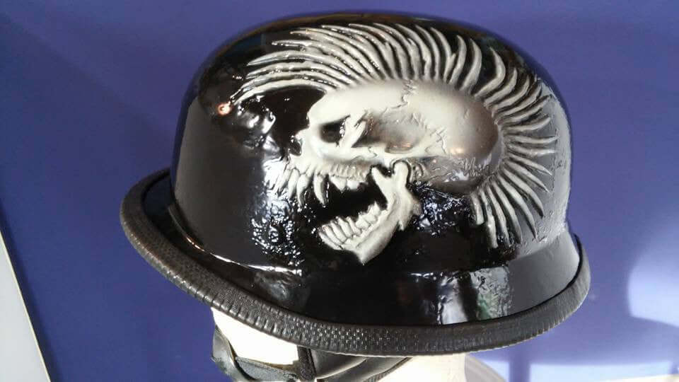 3D Exploited Skull Helmet