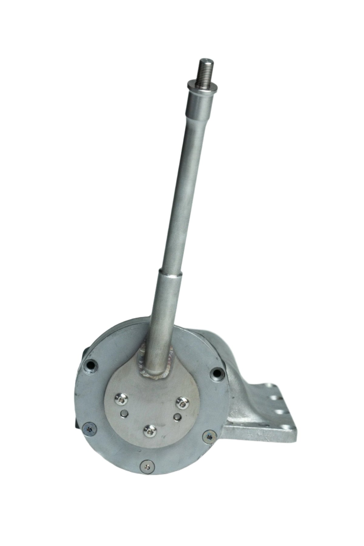 Ratchet Top Jockey Shifter stainless steel brushed and polished finishes with 3/8"-24 threaded end and mounting hardware