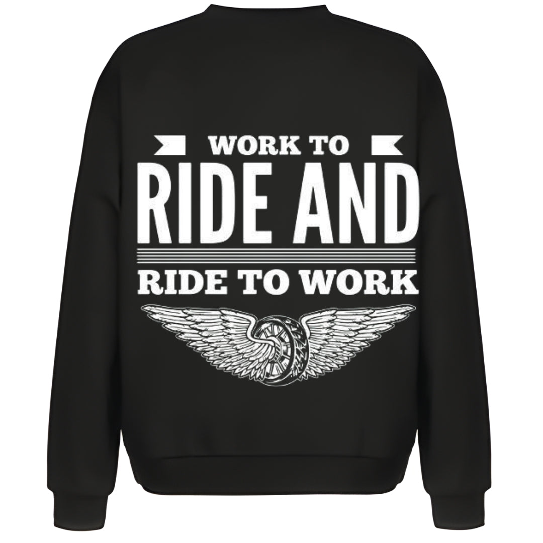 Quotes Biker Sweater