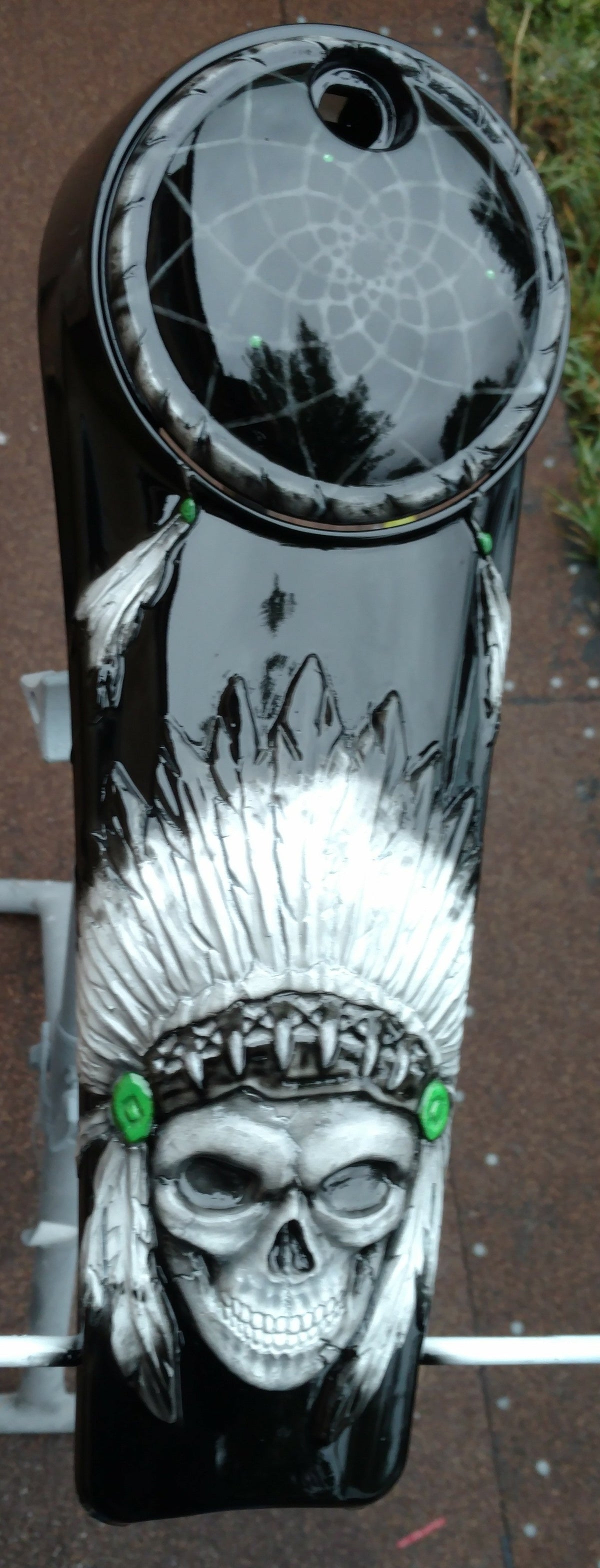 Harley Indian Warbonnet console