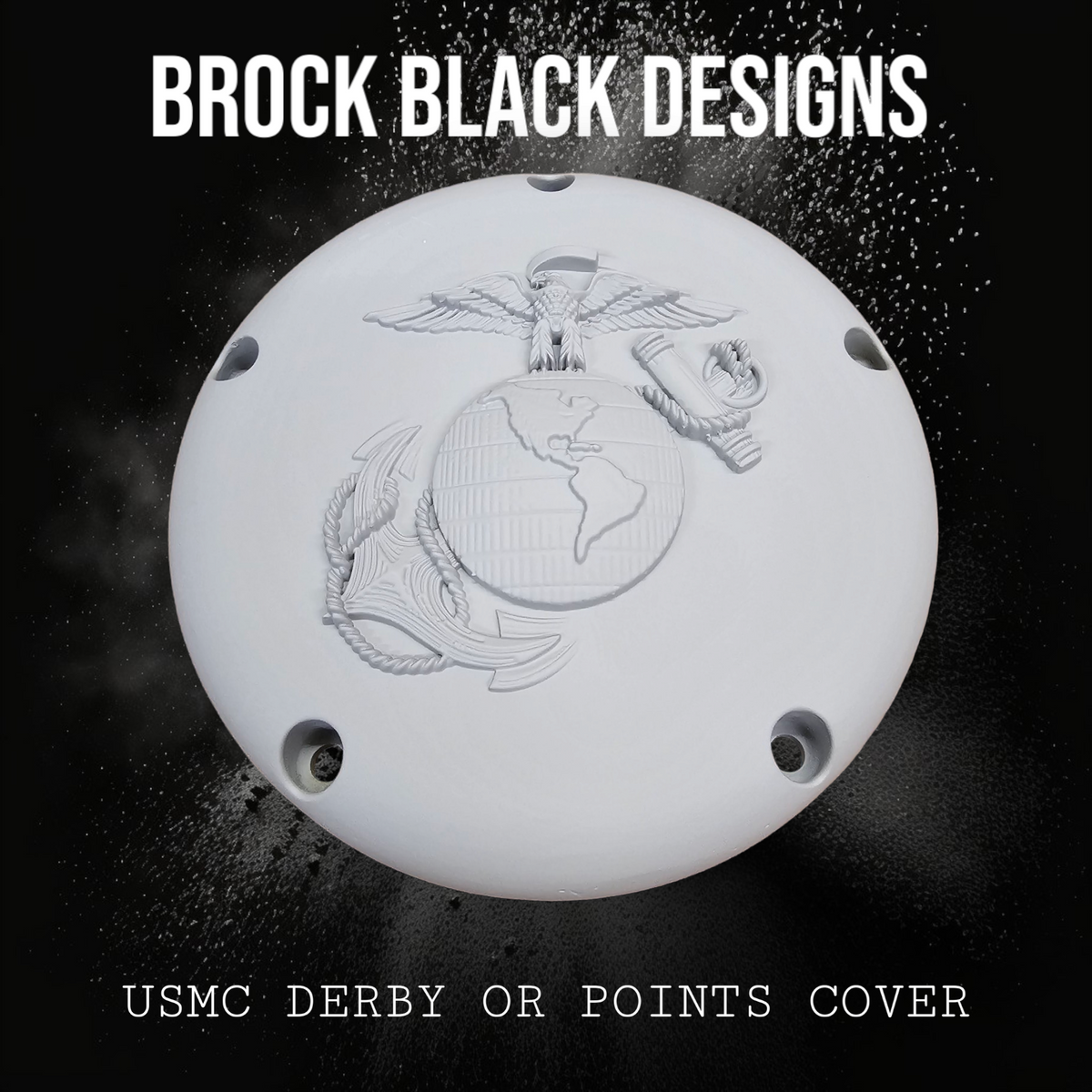 3D USMC Derby cover
