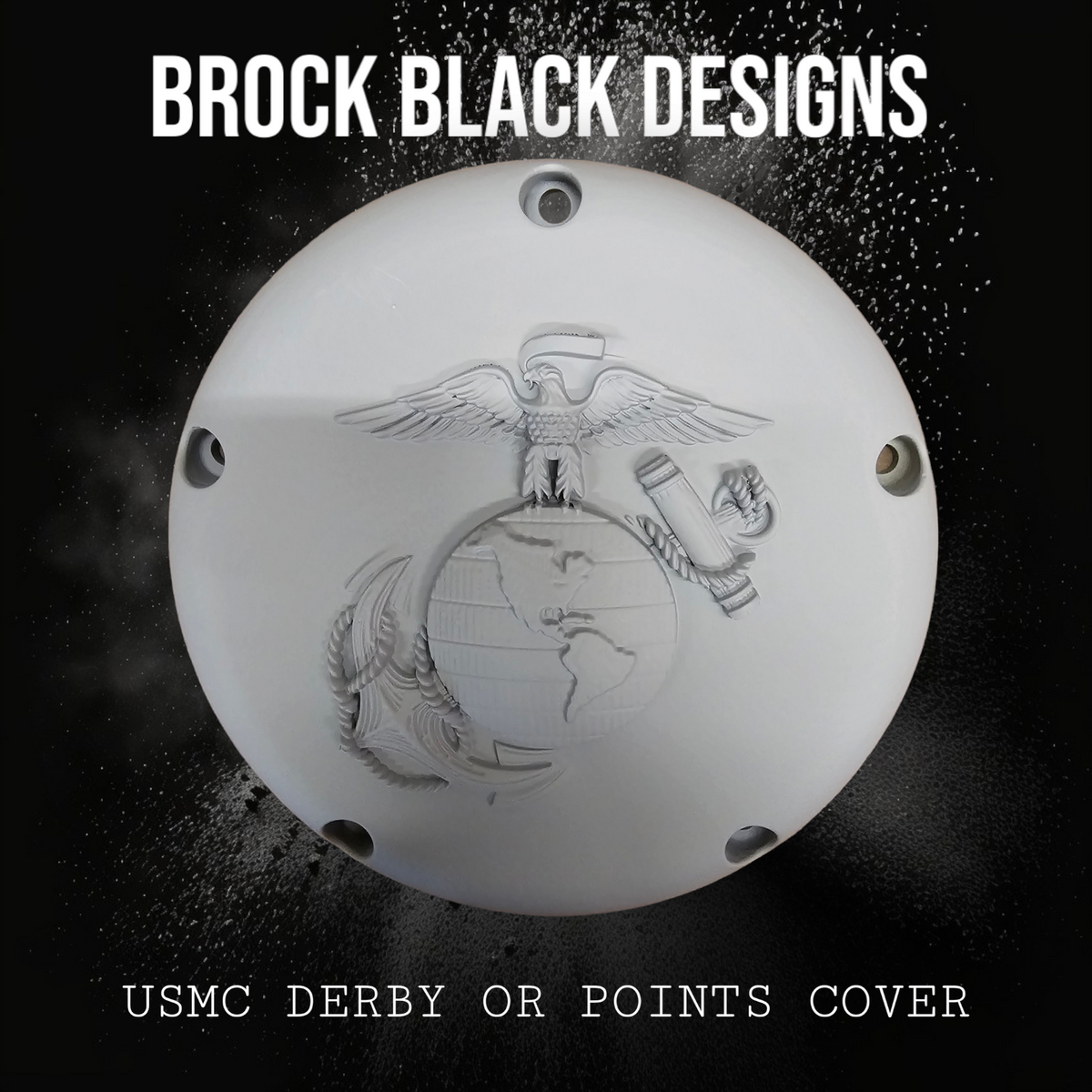 3D USMC Derby cover