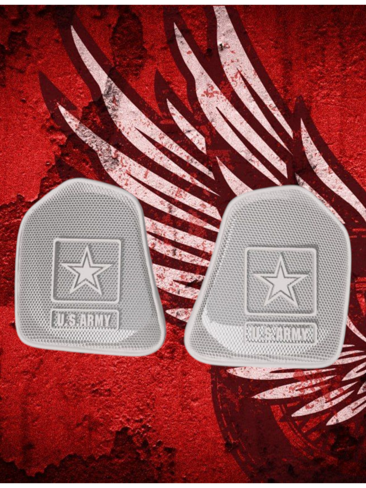 19 to 25+ Indian Challenger Army themed inner speaker grills set