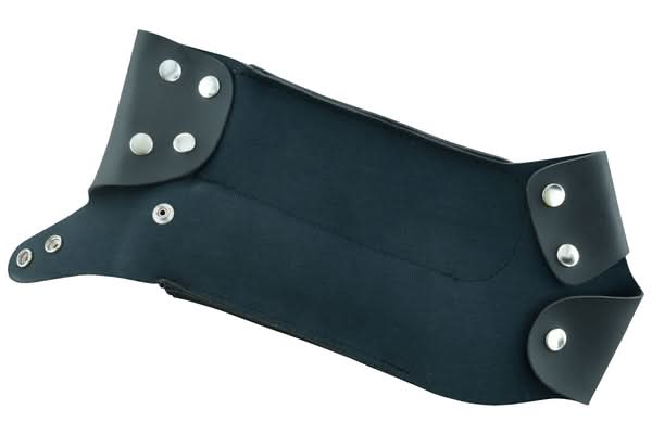 Crash Bar Bag Left Side Leather Motorcycle Highway Bar