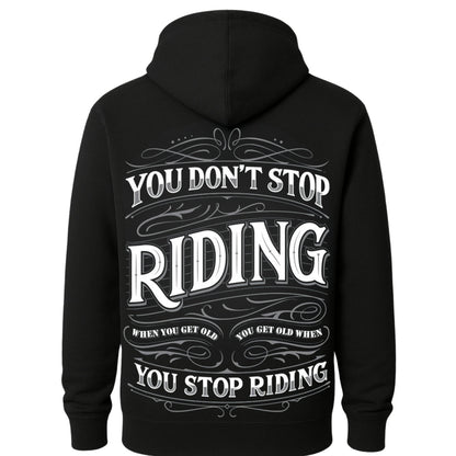Quotes Biker Hoodie