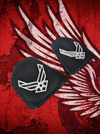 19 to 25+ Indian Challenger Air Force themed inner speaker grills set