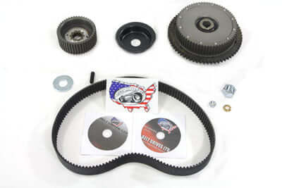 BDL Belt Drive Kit 8mm 1970-1983 Harley Davidson Primary