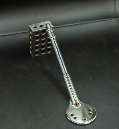 Stainless steel Ratchet Top Jockey Shifter for 4 speed transmission with brushed and polished finishes
