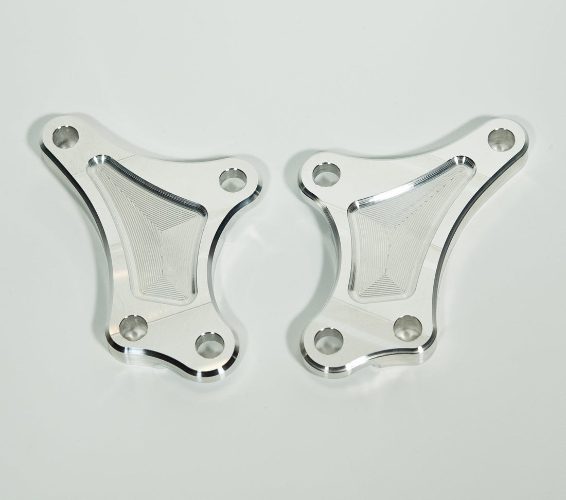 39mm Brembo Caliper Adapters for 99-Down Harley Forks