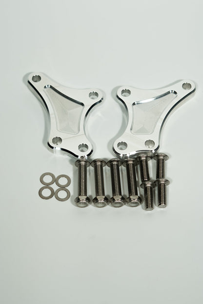 39mm Brembo Caliper Adapters for 99-Down Harley Forks