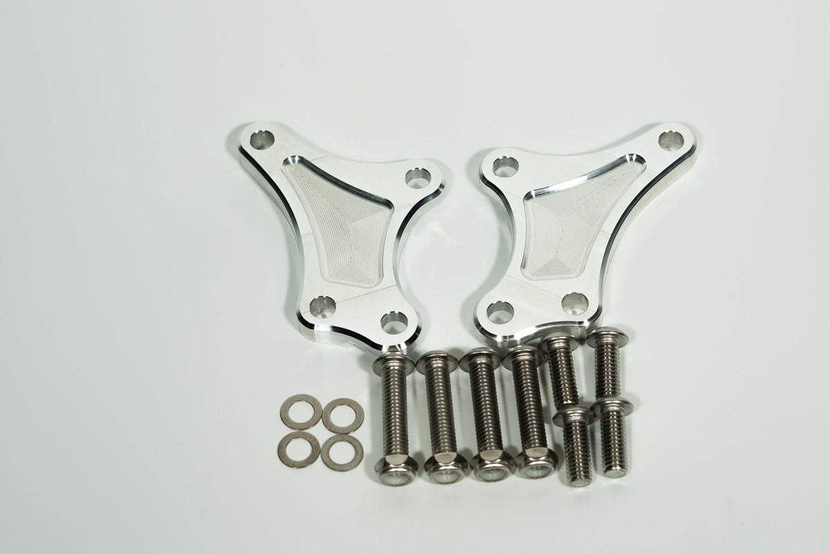 39mm Brembo Caliper Adapters for 99-Down Harley Forks