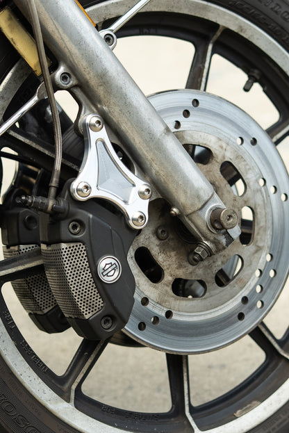 39mm Brembo Caliper Adapters for 99-Down Harley Forks