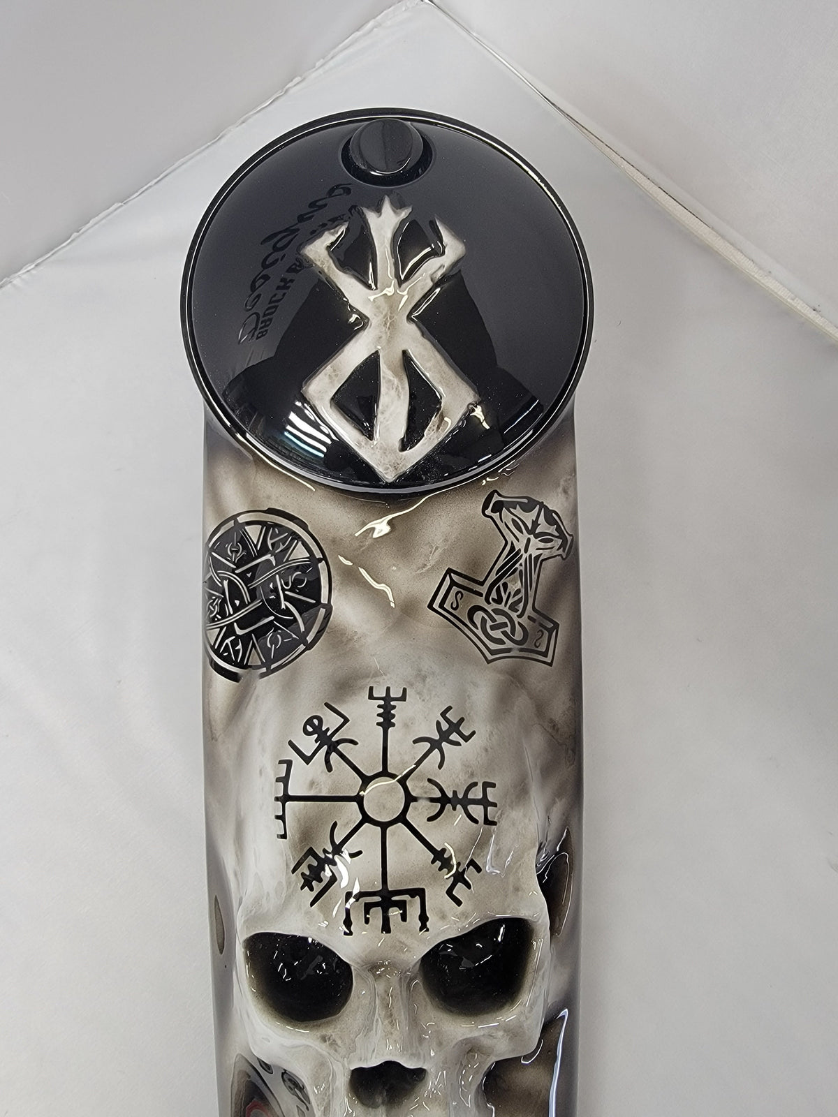 Harley Davidson 3D birth of berserker themed console