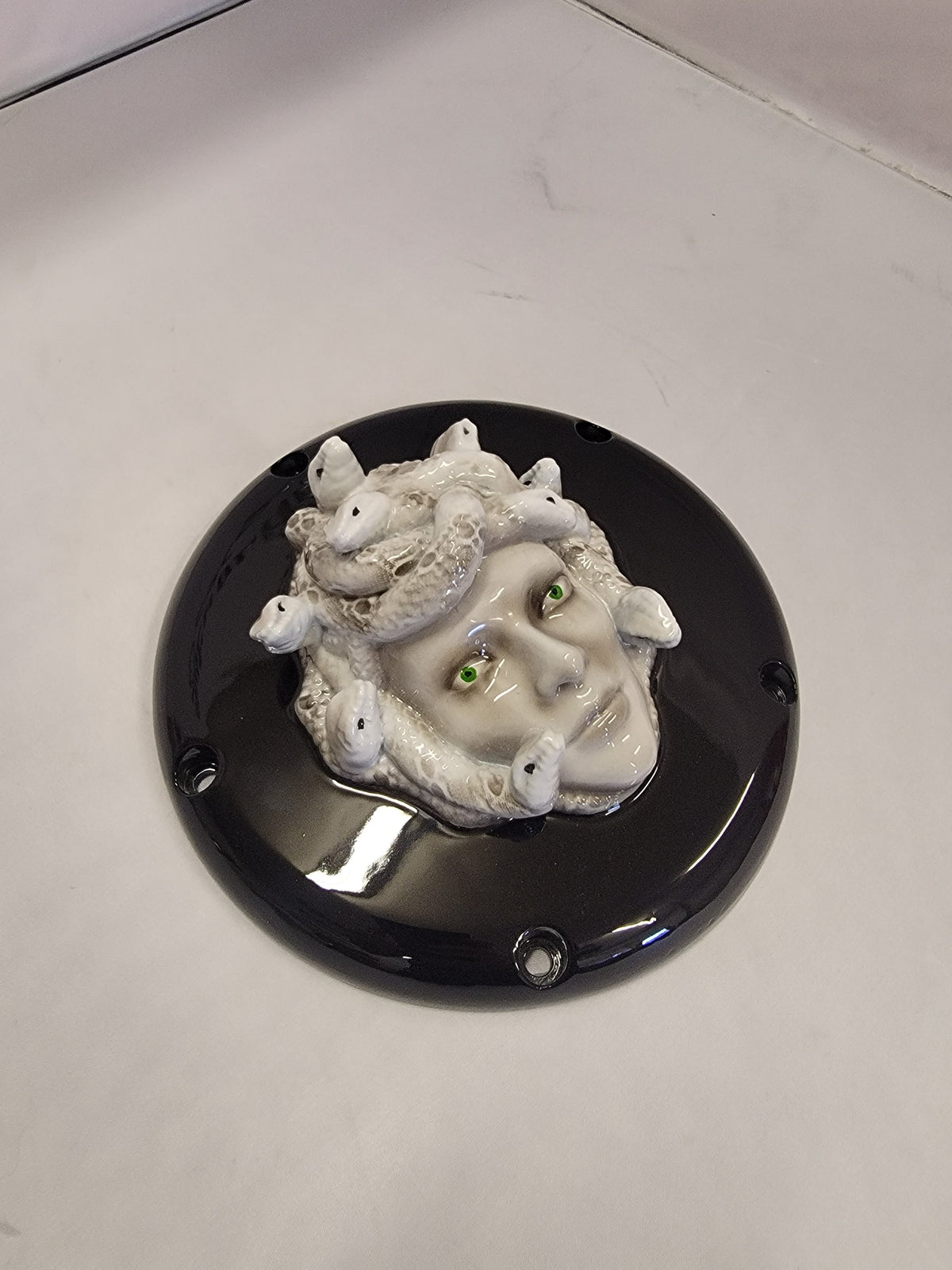 Harley Davidson Derby cover with Medusa