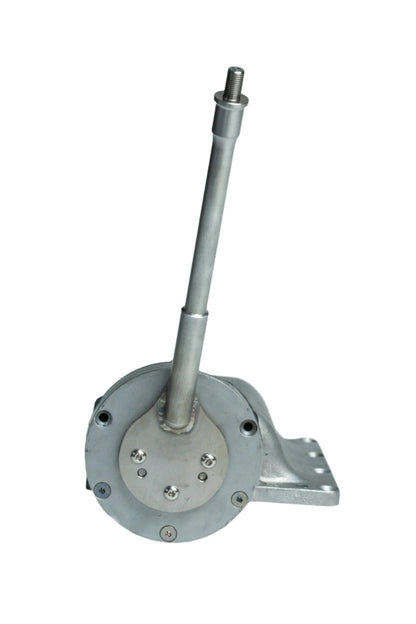 Ratchet Top Jockey Shifter stainless steel brushed and polished finishes with 3/8"-24 threaded end and mounting hardware