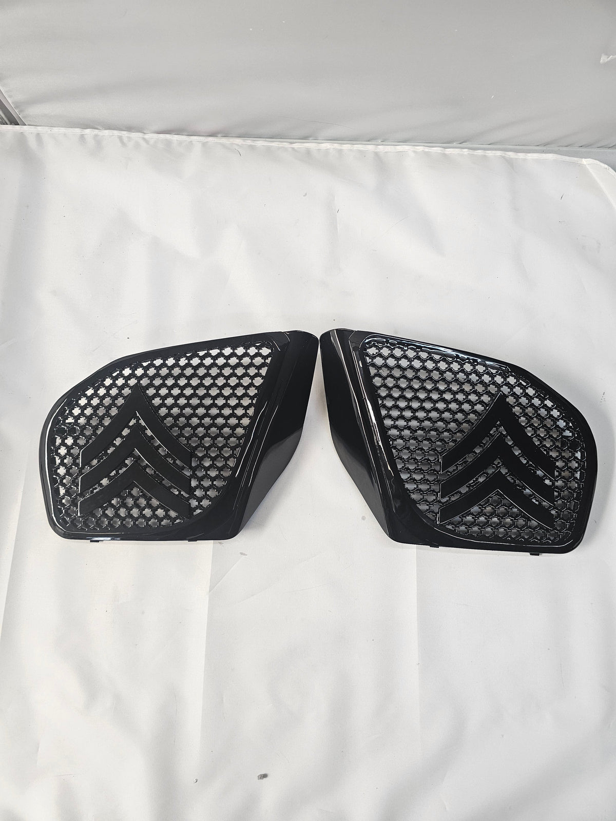 98 to 2024+ Road Glide 3D Sergeant stripes speakers grill covers set