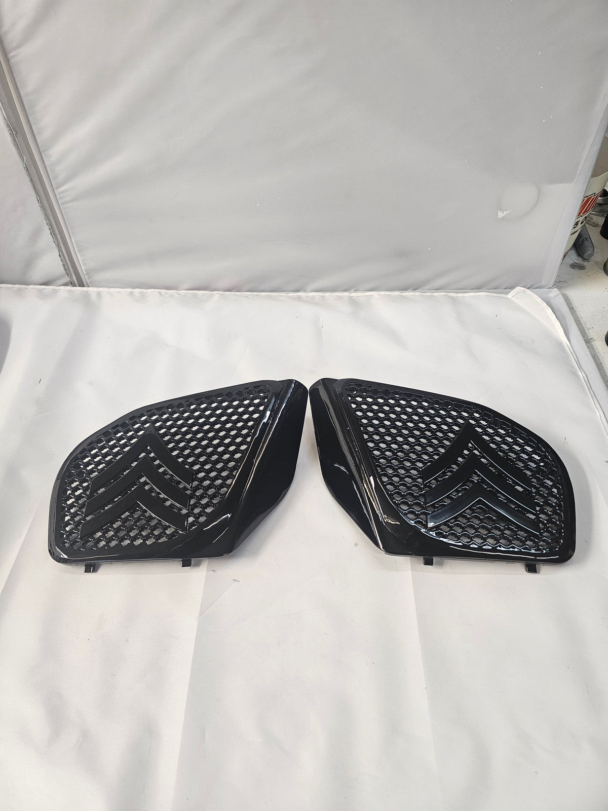 98 to 2024+ Road Glide 3D Sergeant stripes speakers grill covers set