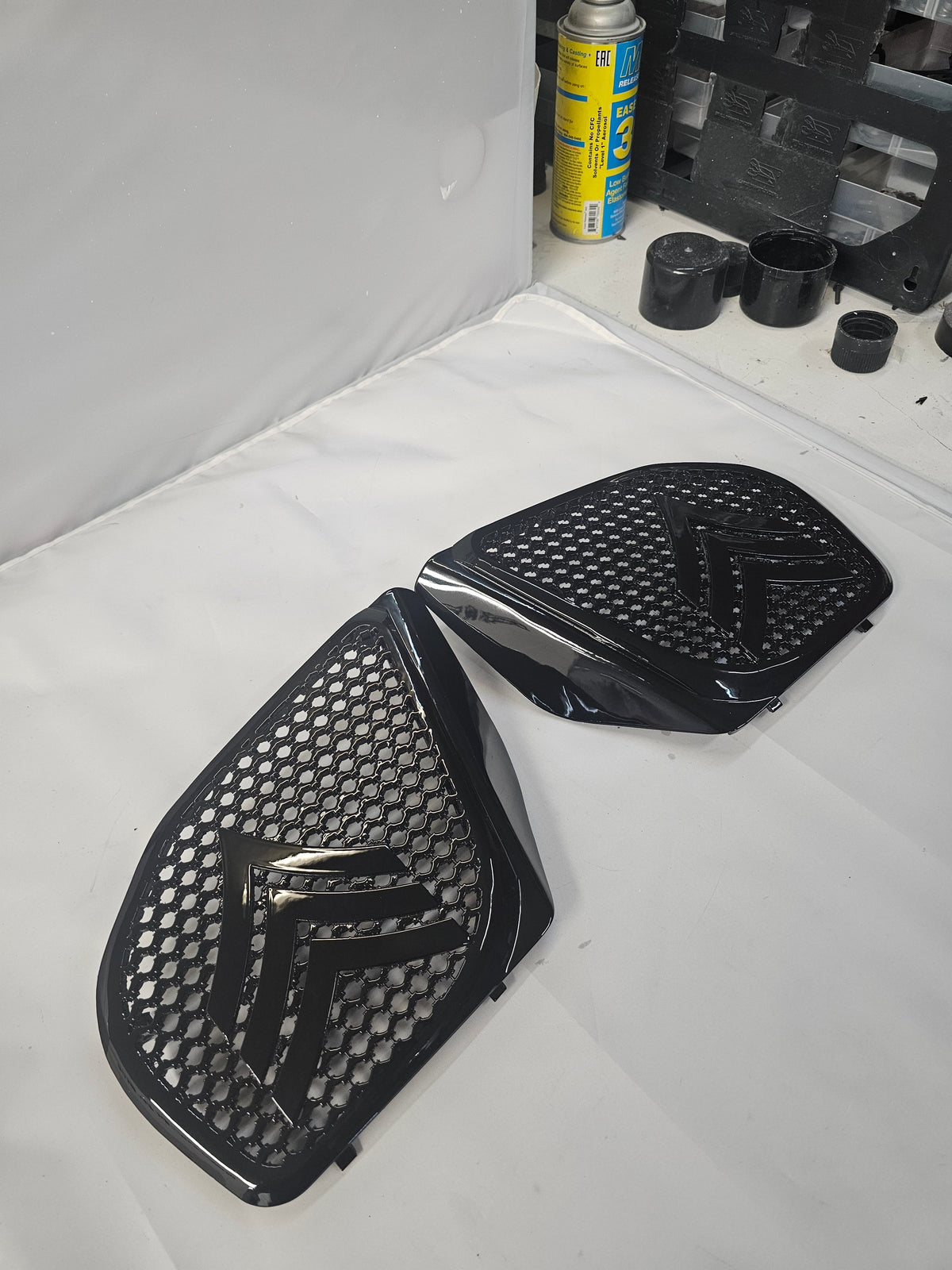 98 to 2024+ Road Glide 3D Sergeant stripes speakers grill covers set