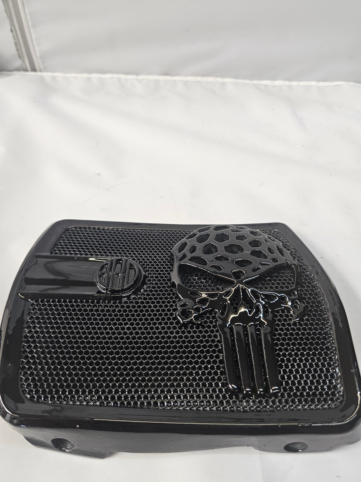 18 to 26+ Indian Chieftain webbed punisher inner speaker grills set