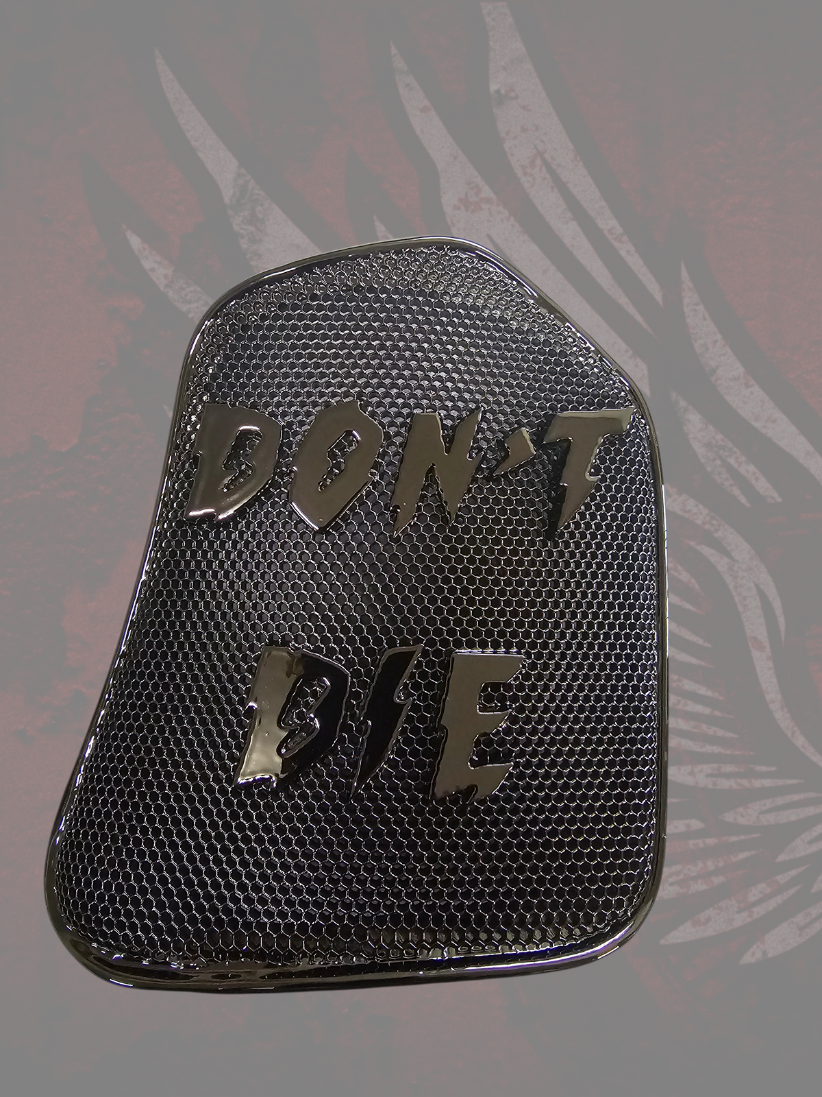 19 to 25+ Indian Challenger Go Fast Dont Die themed inner speaker grills set