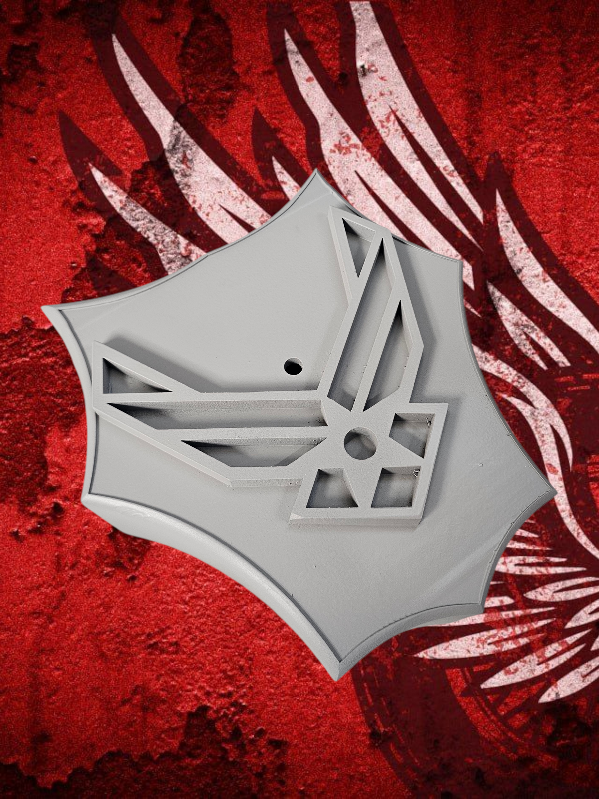 3D Air Force Customized shaped Harley air cleaner