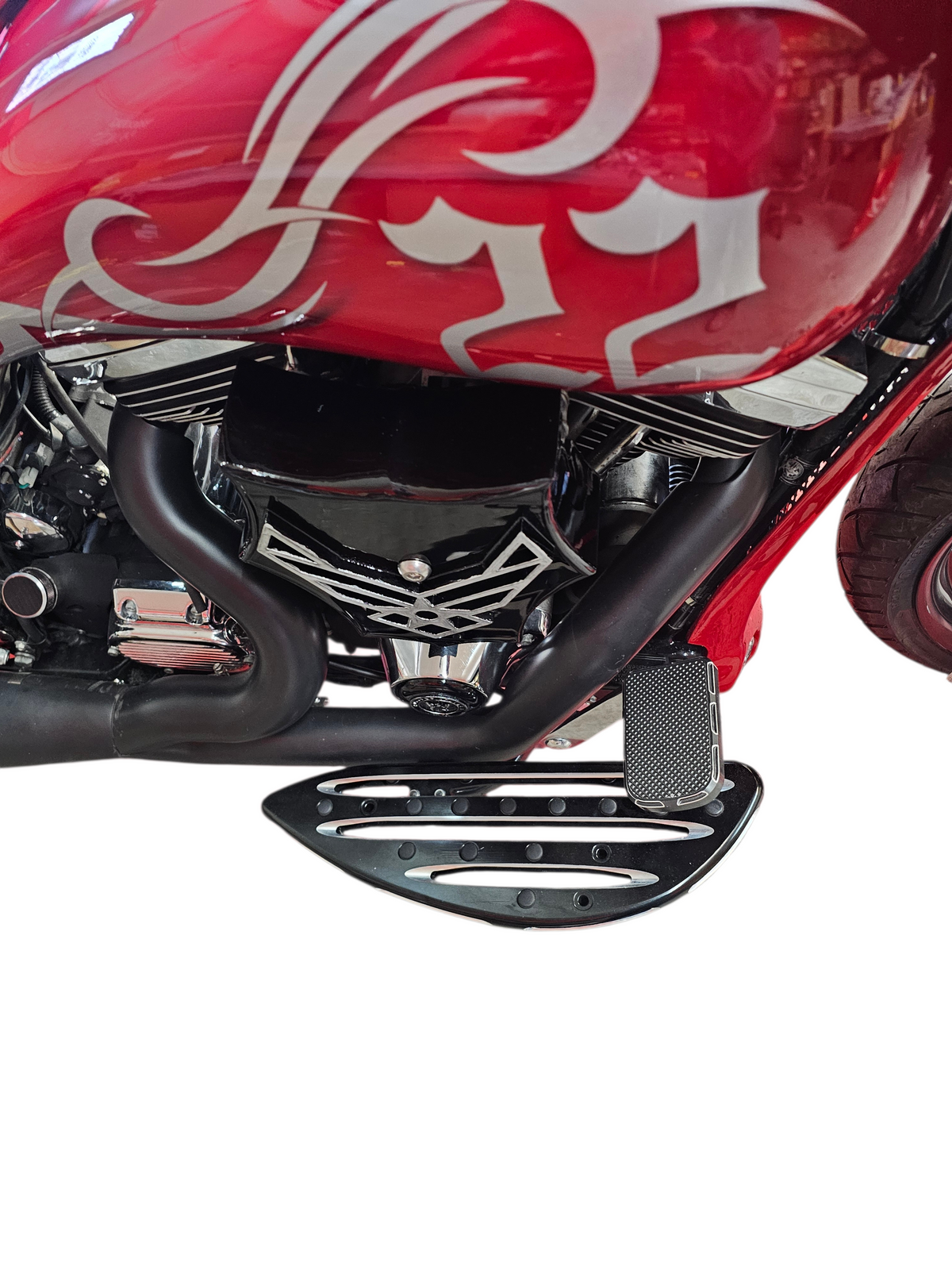 3D Air Force Customized shaped Harley air cleaner