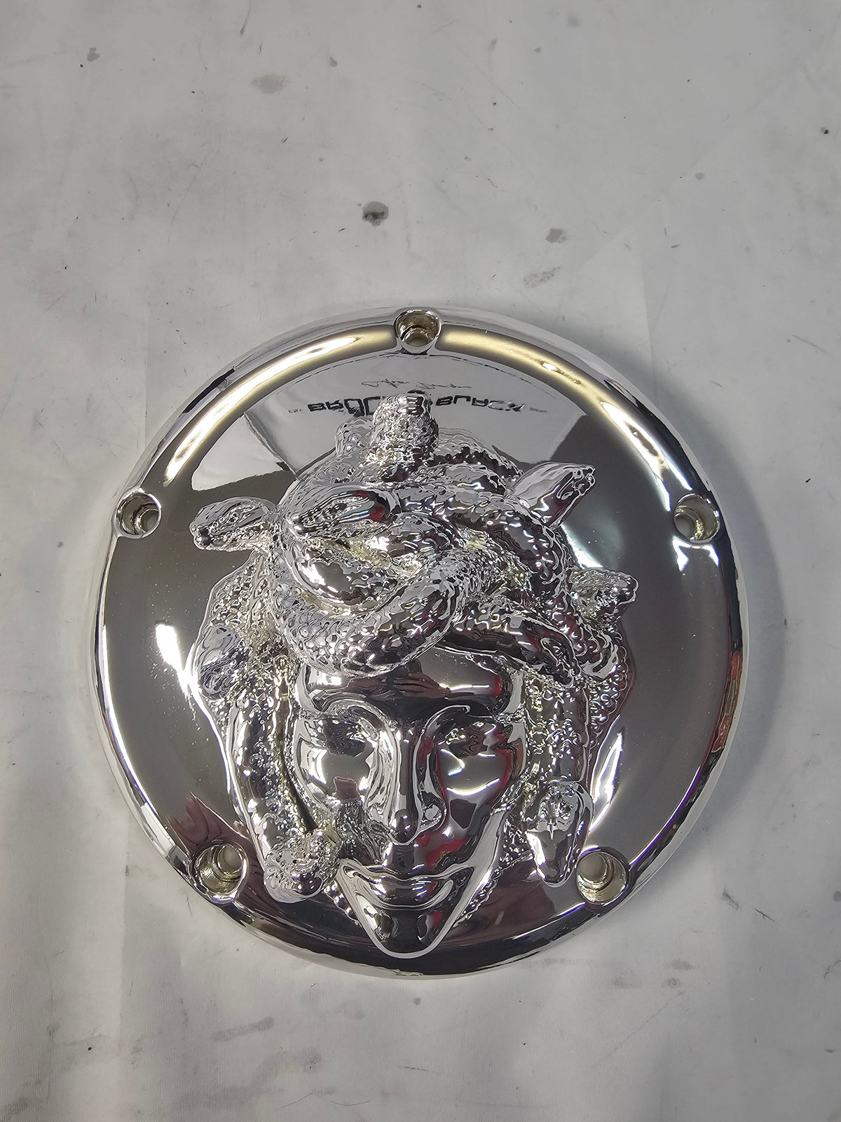 Harley Davidson Derby cover with Medusa