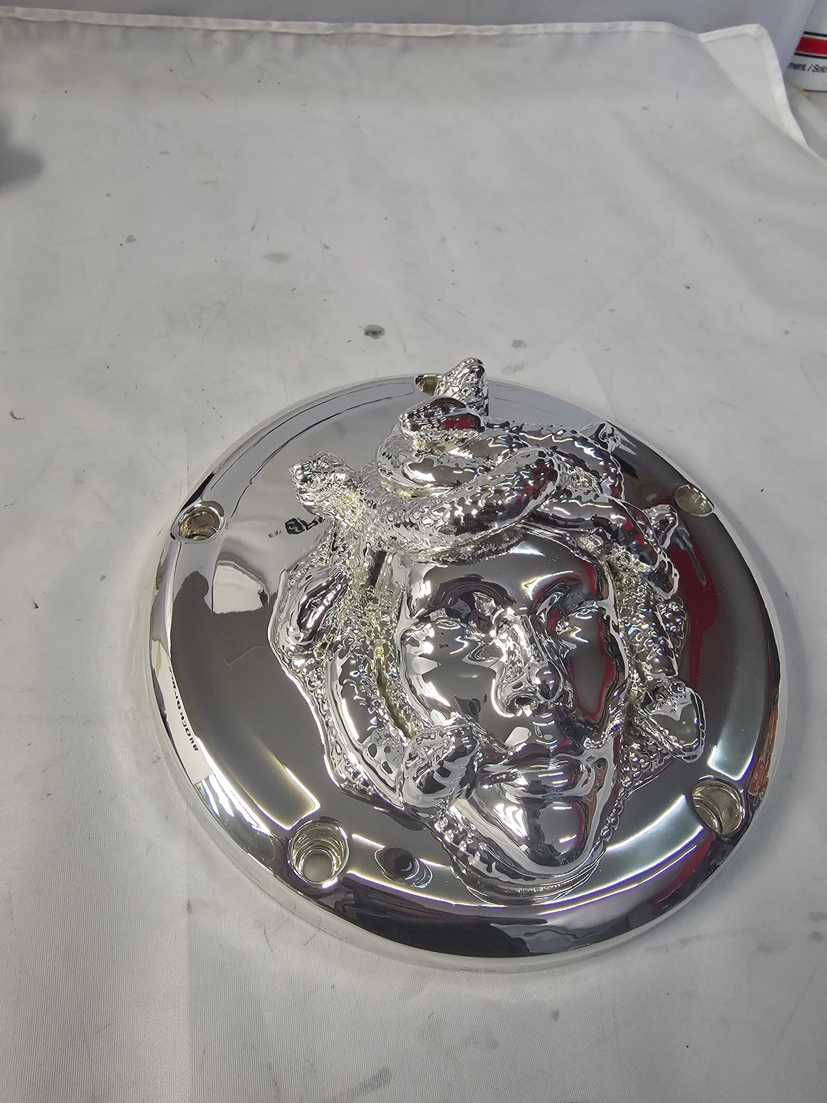 Harley Davidson Derby cover with Medusa