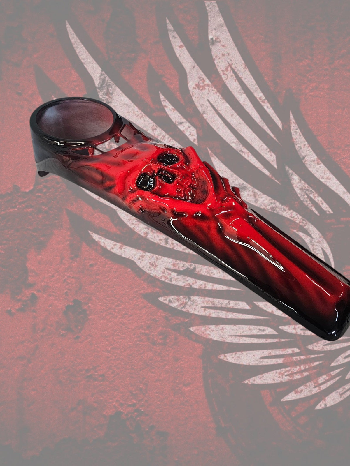 Harley Davidson softail console with 3D skull theme