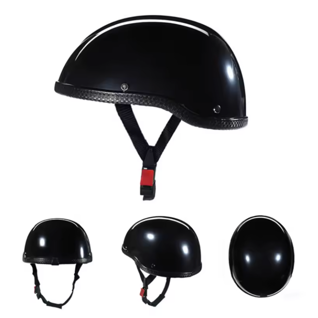 Vintage Motorcycle CruiserHalf Half Helmet