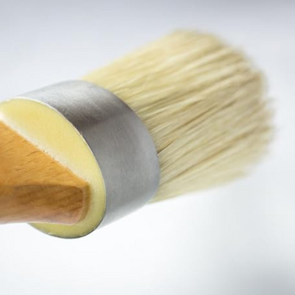 Featherline 2 Inch Oval Brush – Premium Applicator Brush for Leather Care Products