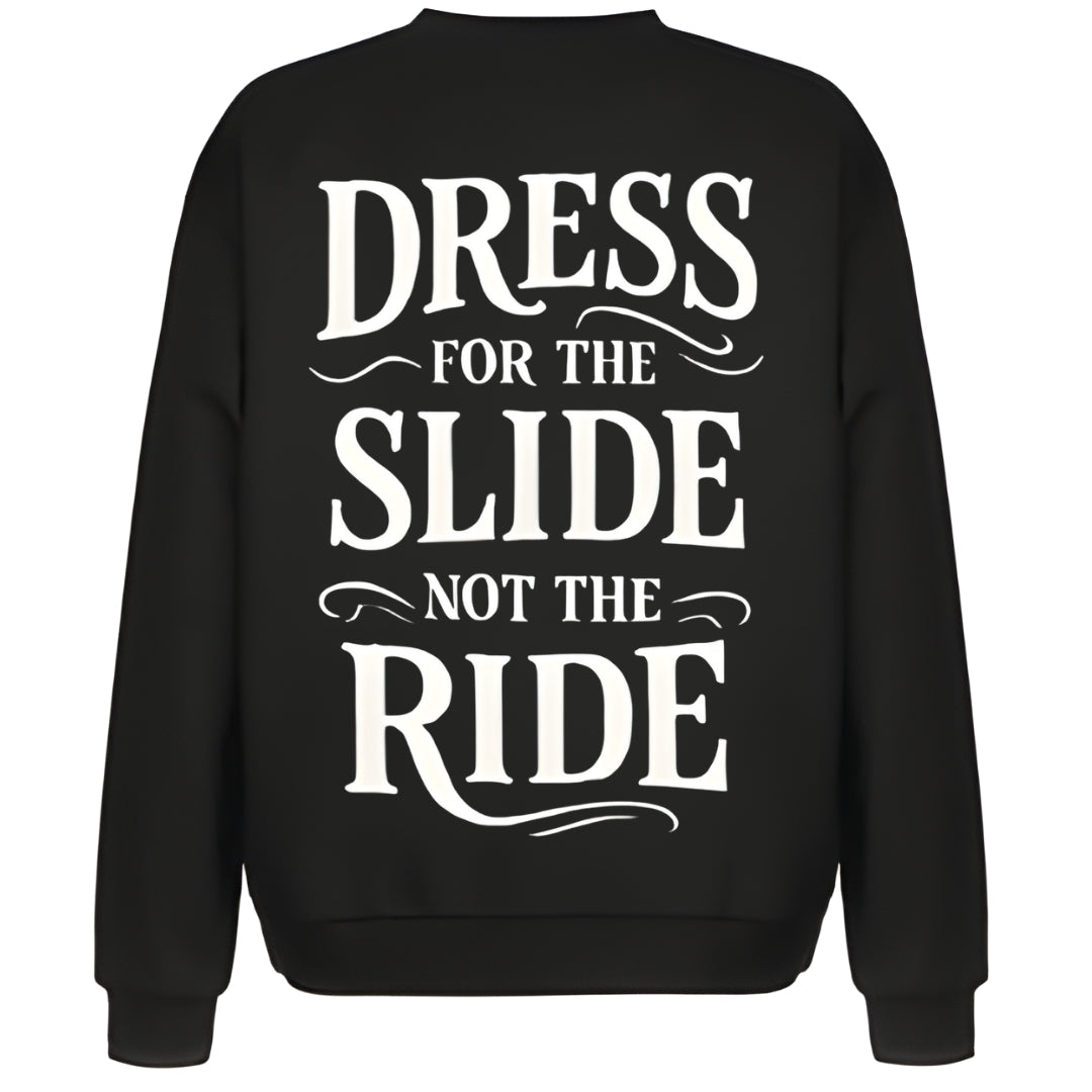 Quotes Biker Sweater