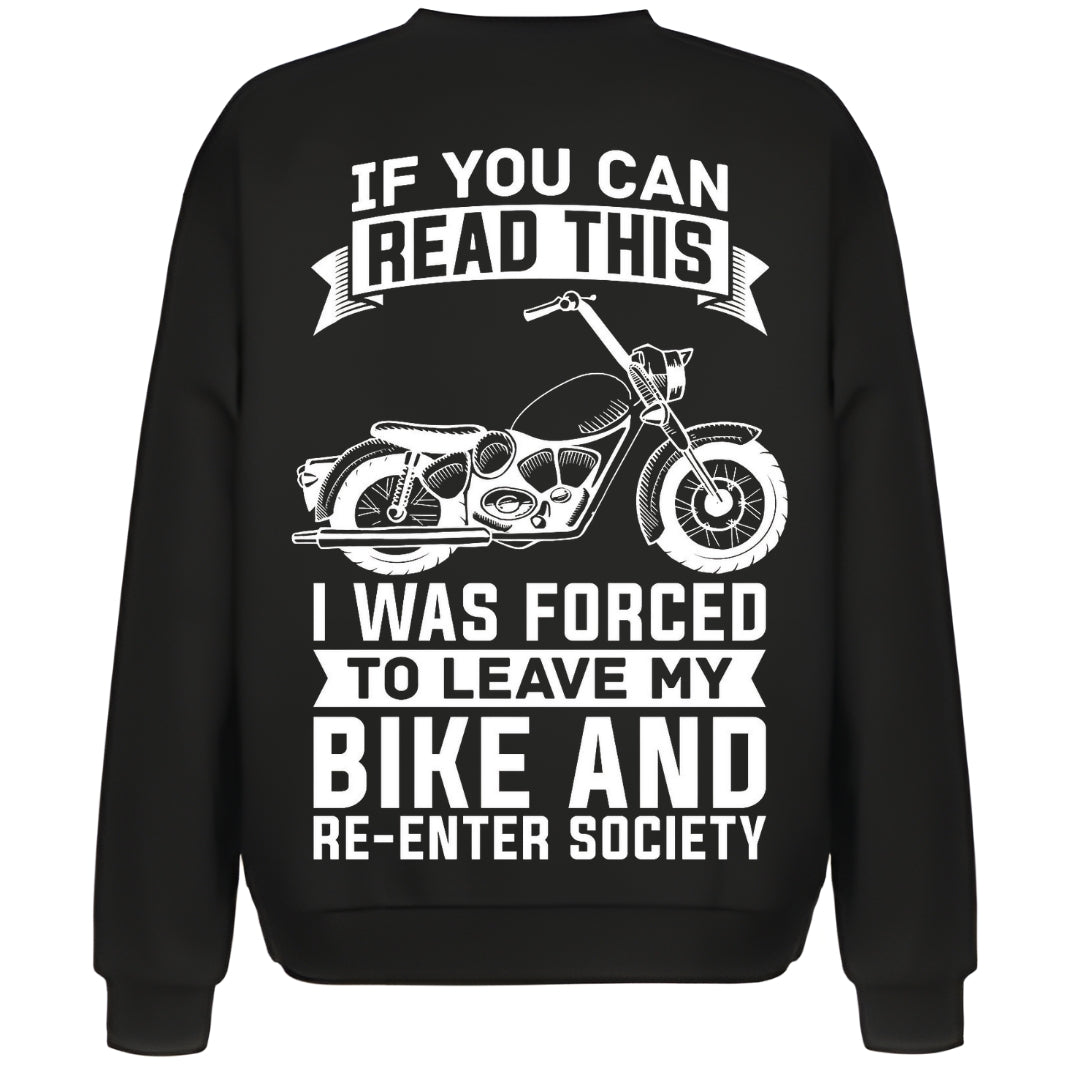 Quotes Biker Sweater