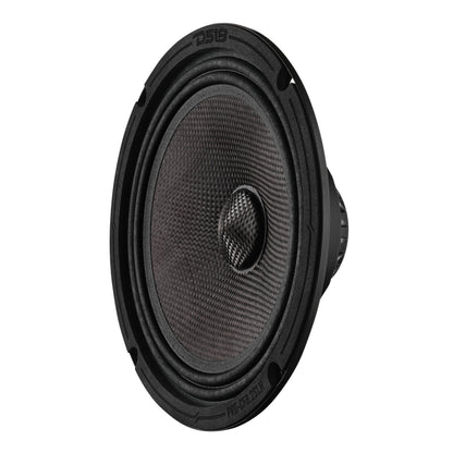 8” Slim Motorcycle &amp; Motorsports Loudspeaker With Neodymium Magnet and Water Resistant Carbon Fiber Cone | 200W RMS 2-Ohm