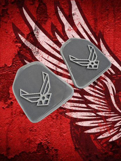 19 to 25+ Indian Challenger Air Force themed inner speaker grills set