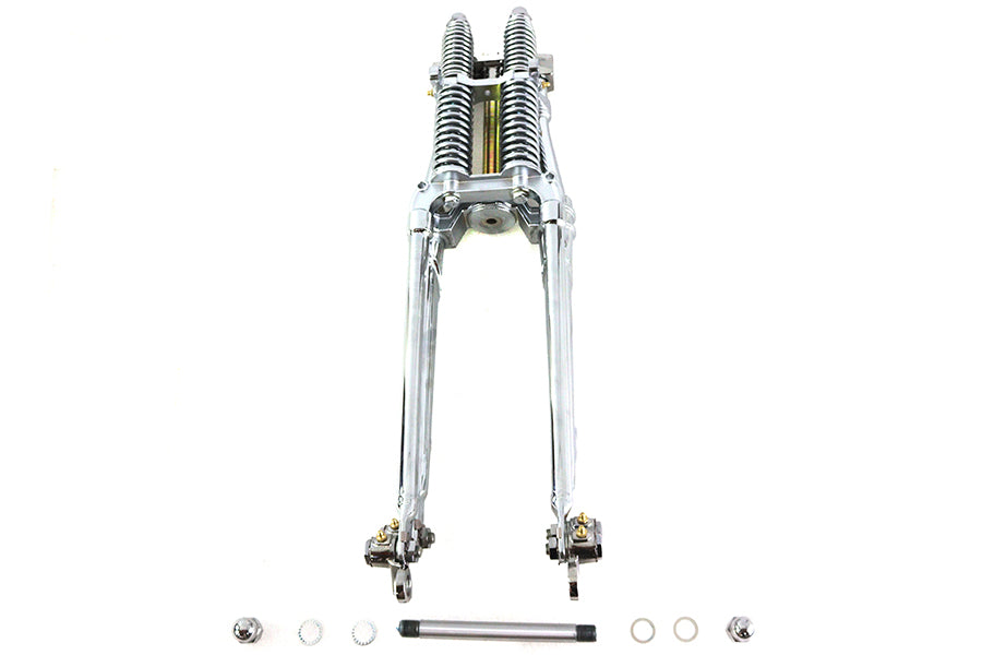Narrow Inline Springer Fork Harley Custom Chopper Build