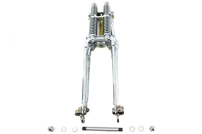 Narrow Inline Springer Fork Harley Custom Chopper Build
