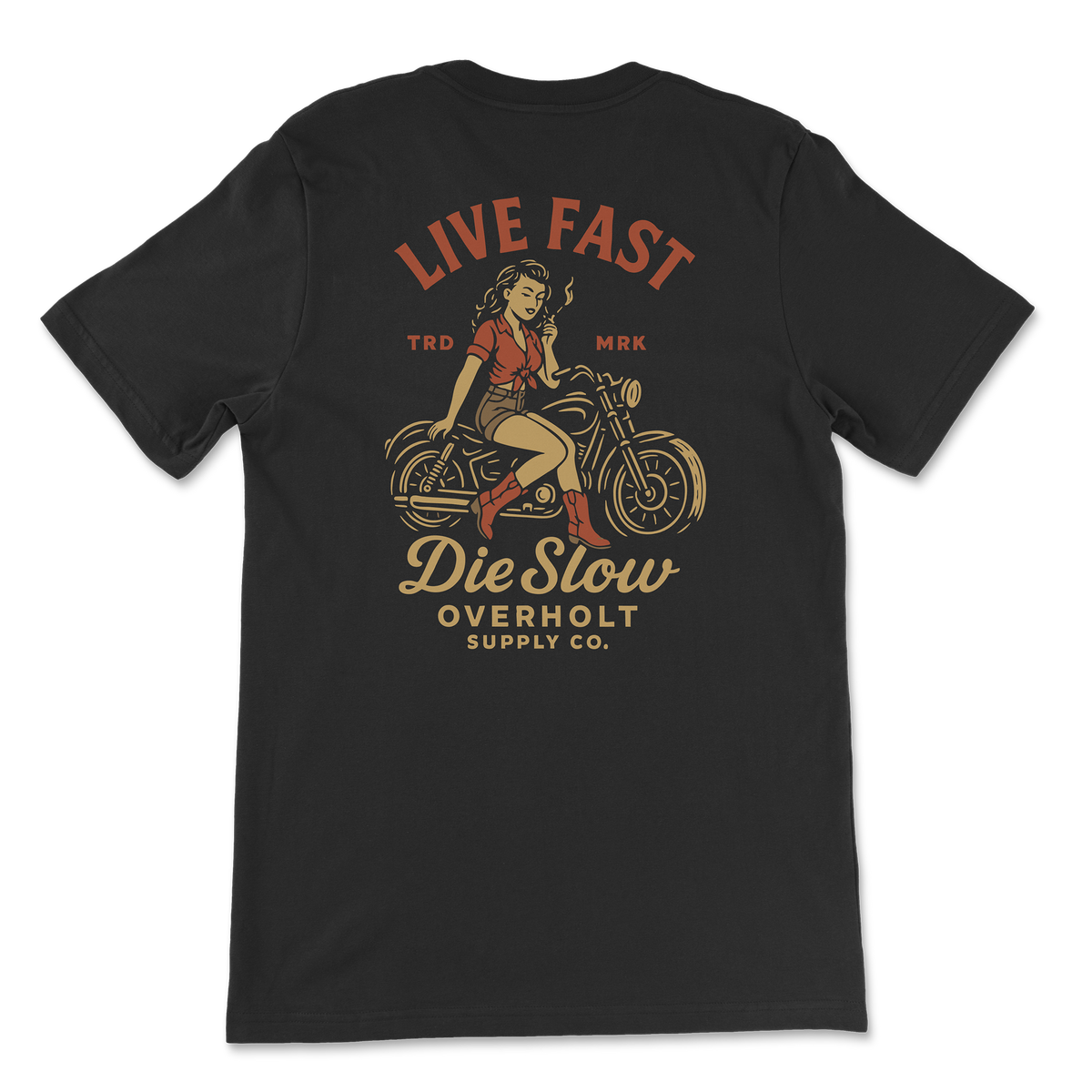 OSC-110 — "Live Fast, Die Slow" T-Shirt