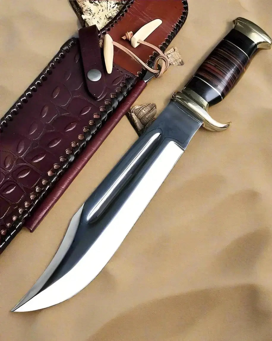 Authentic Crocodile Dundee Knife 16" Handmade Survival Bowie