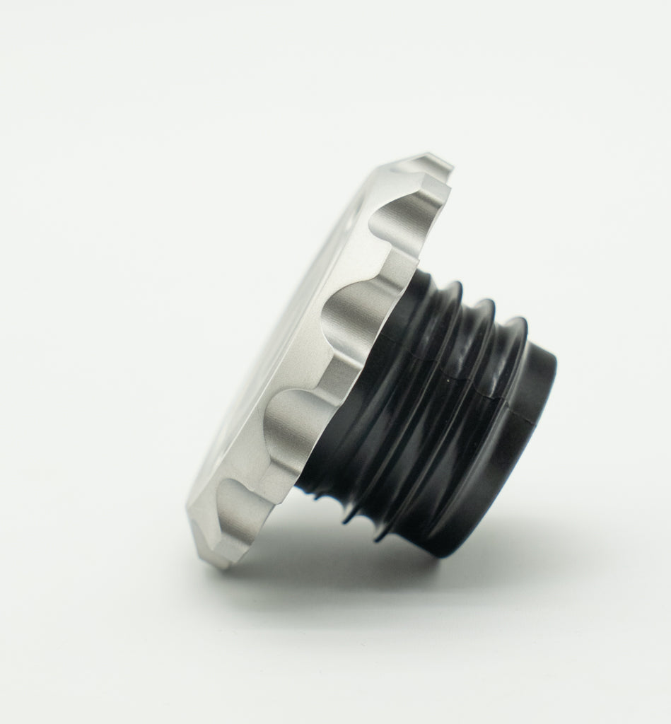 Swirl 12 Point Vented Aluminum Gas Cap Screw-In for Harley-Davidson