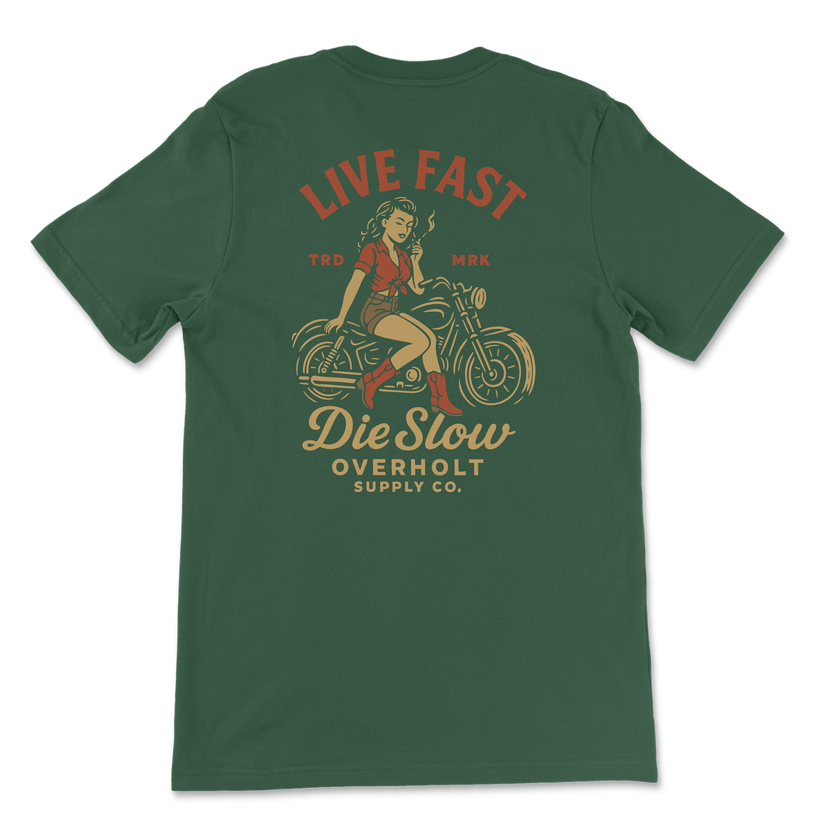 OSC-110 — "Live Fast, Die Slow" T-Shirt
