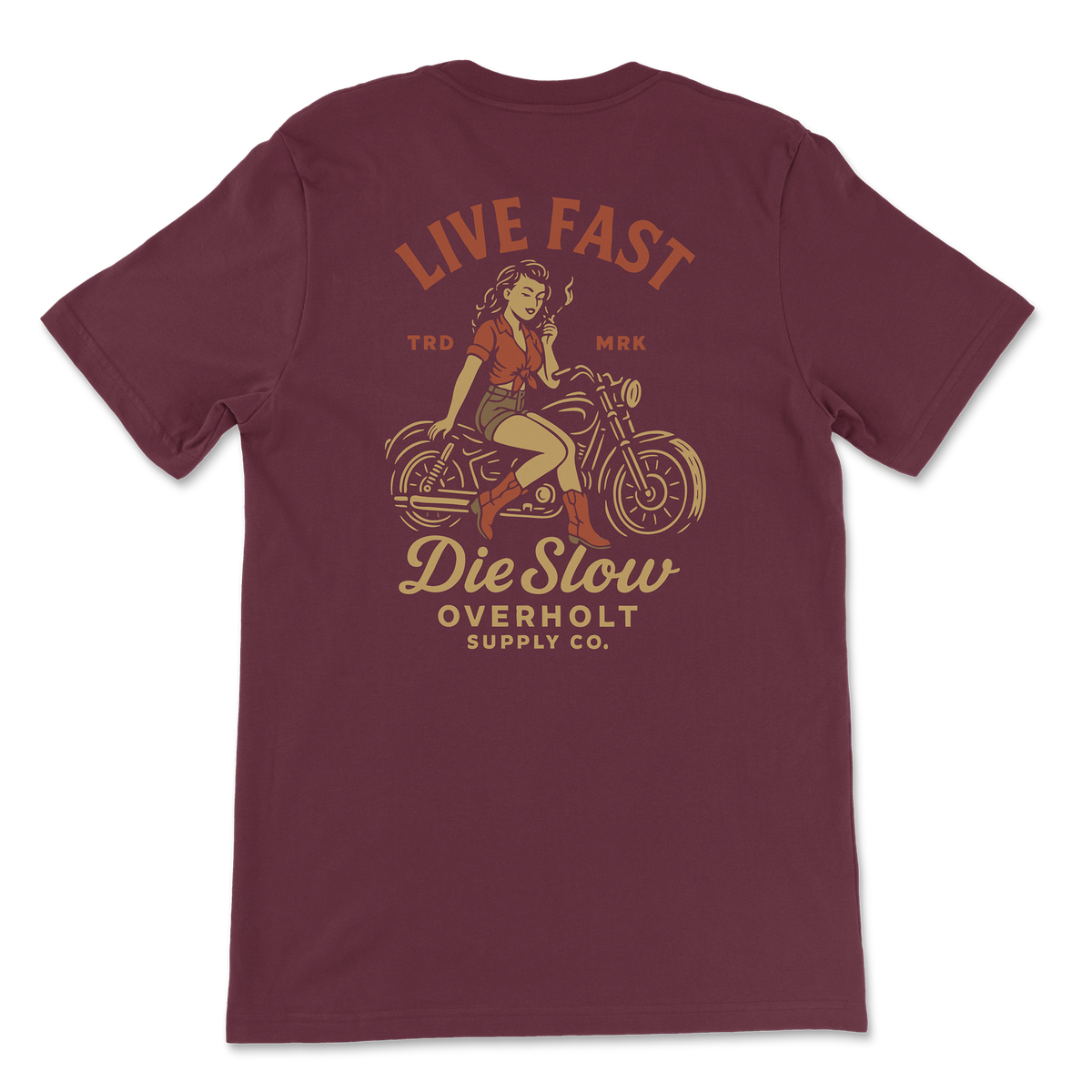 OSC-110 — "Live Fast, Die Slow" T-Shirt