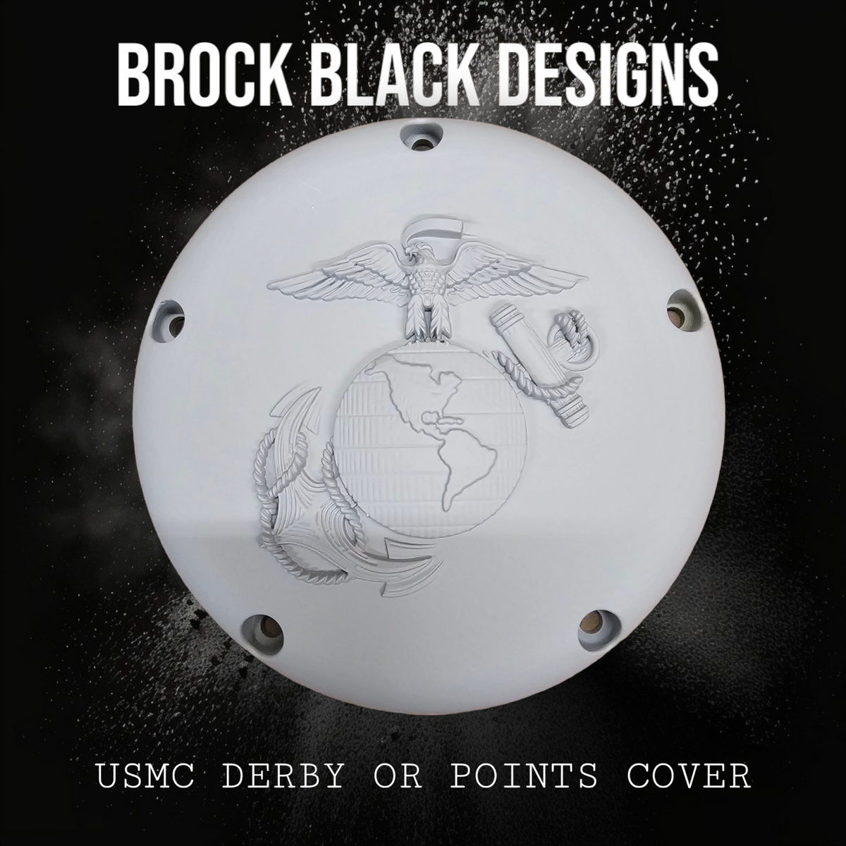 3D USMC Derby cover
