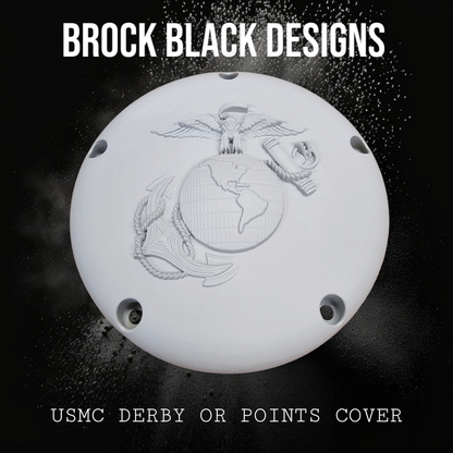 3D USMC Derby cover