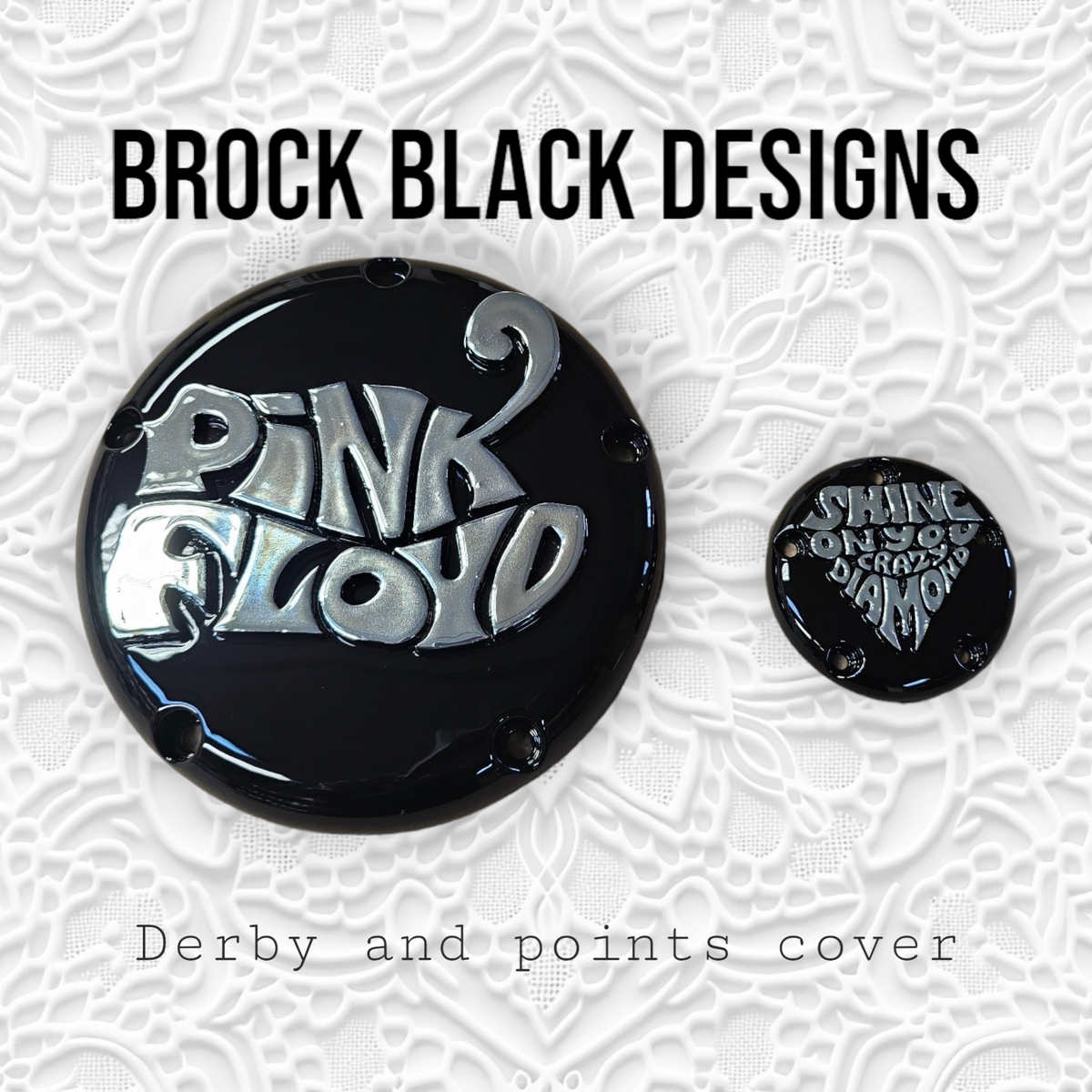 3D Pink Floyd derby cover and points cover