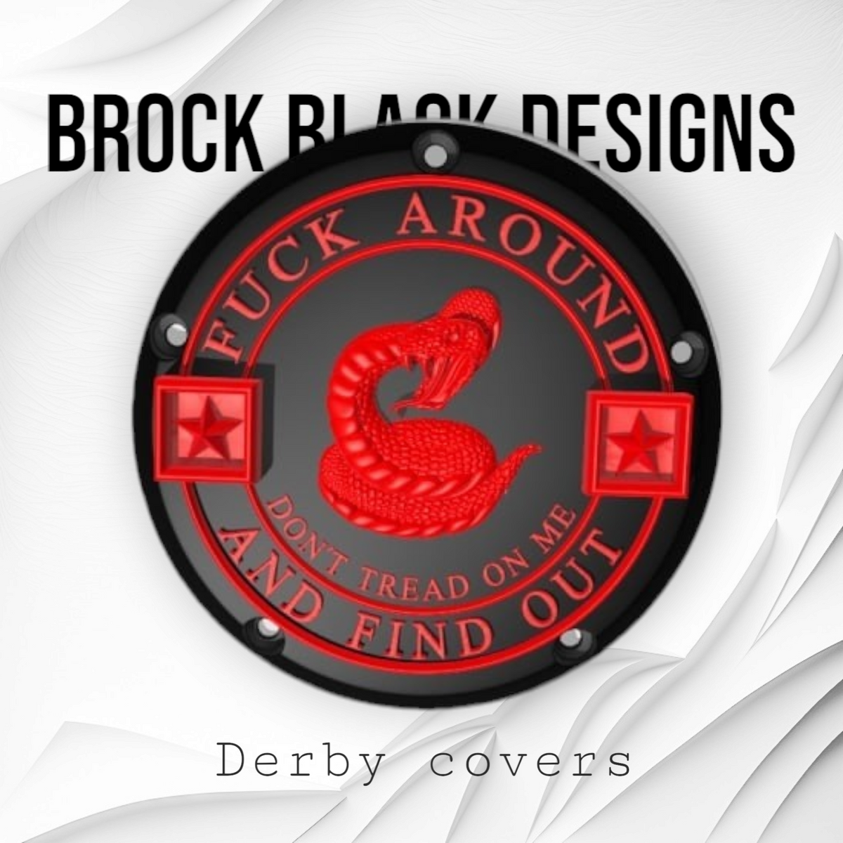 Dont Tread on Me derby cover