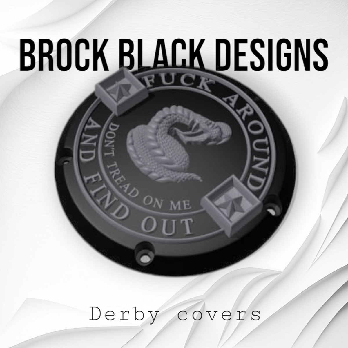 Dont Tread on Me derby cover