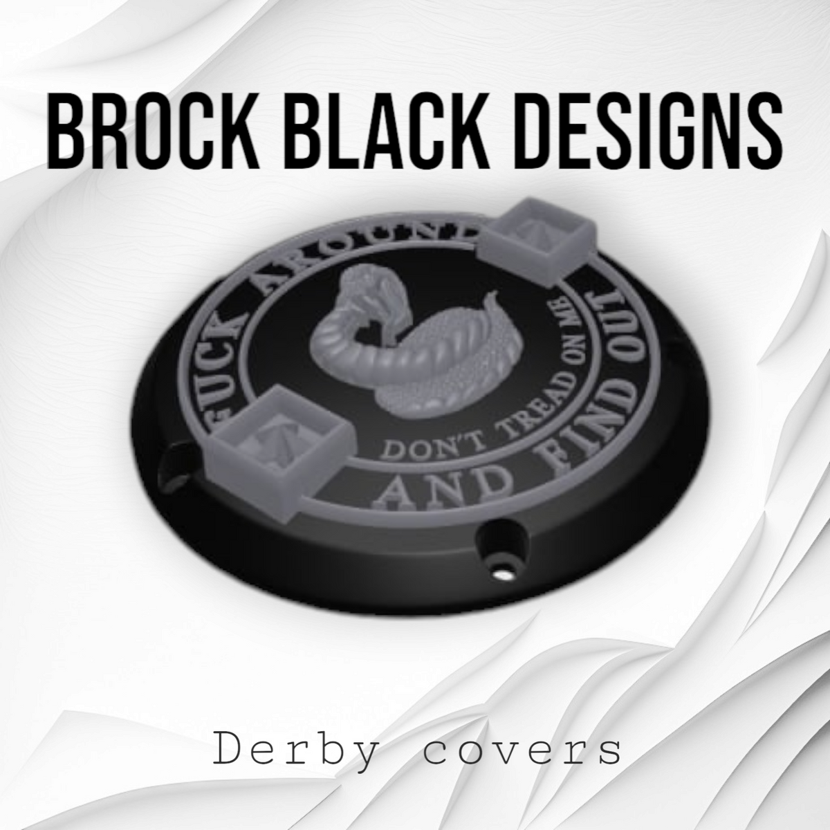 Dont Tread on Me derby cover